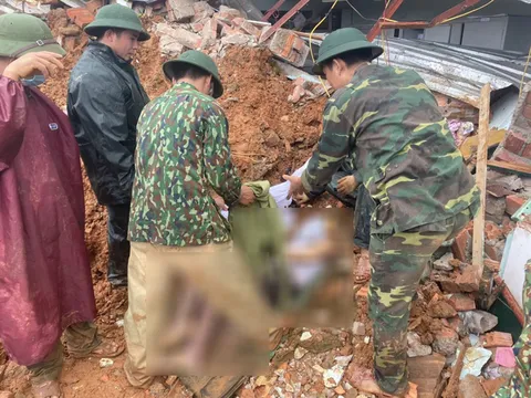 Vụ sạt lở vùi lấp 6 người trong gia đình: Một nạn nhân đang mang thai tháng thứ 7